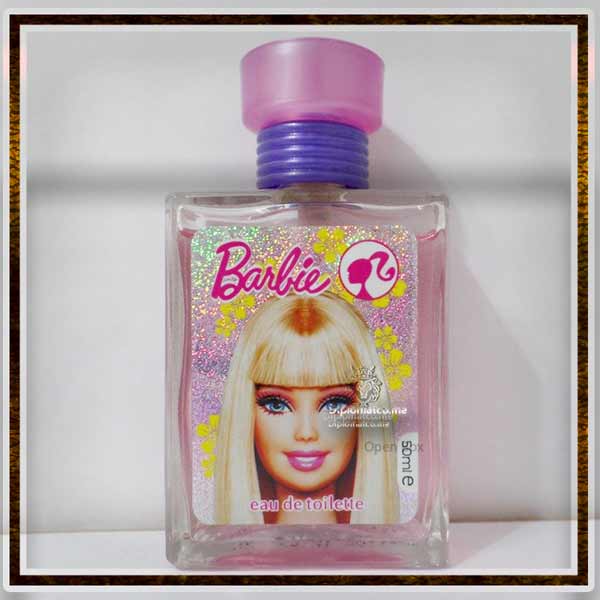 عطر کودک باربی Barbie حجم ۵۰ میل ( بدون جعبه – سرخالی)
