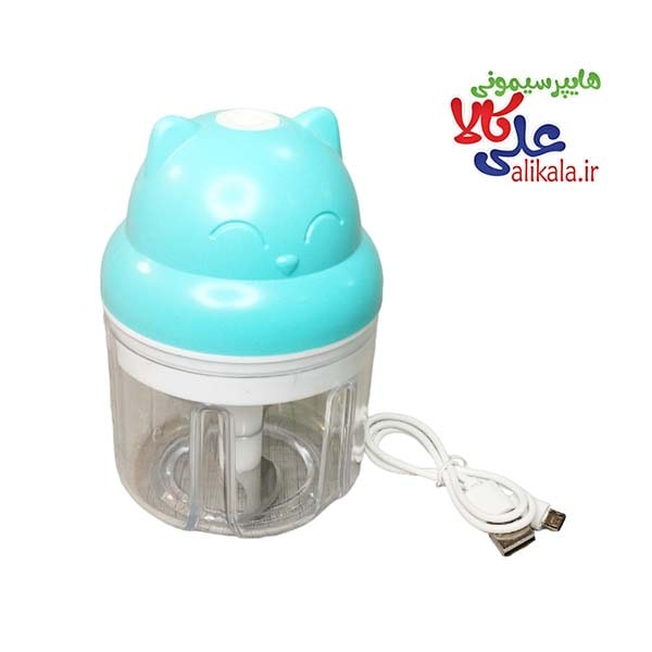 خردکن شارژی مدل عروسکی intelligent electric garlic machine — تصویر ۲