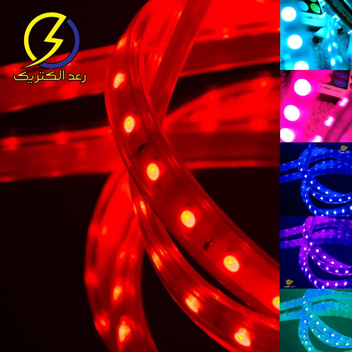 ریسه ال ای دی RGB لوپ لایت تراشه 5050 تراکم 60 با تکنولوژی بدون سیم — تصویر ۲