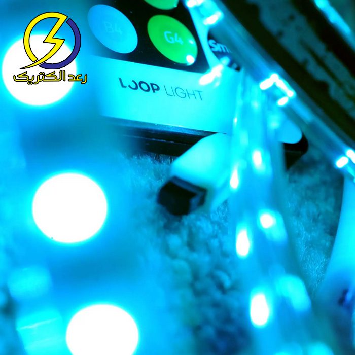 ریسه ال ای دی RGB لوپ لایت تراشه 5050 تراکم 60 با تکنولوژی بدون سیم — تصویر ۳