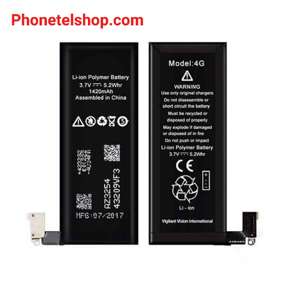 باتری ارجینال گوشی موبایل آیفون 4 battery mobile iPhone 4G APN: 616-0520
