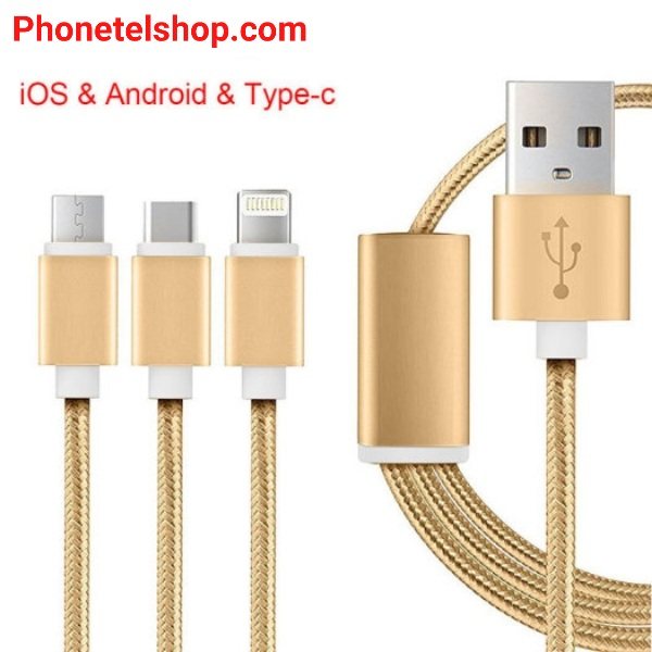 کابل کنفی 3 کاره cable USB