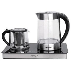 چای ساز سام مدل TM217-B استیل