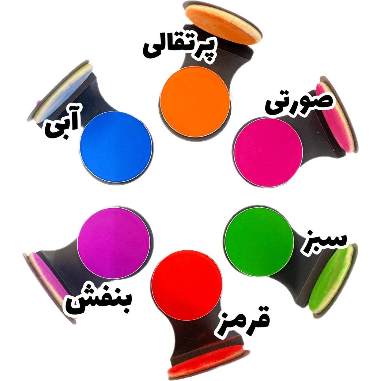 گچ رنگی مو | Hair color powder — تصویر ۴