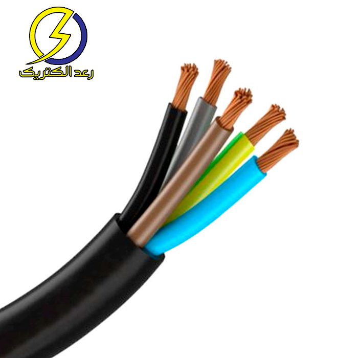کابل افشان گرد سایز 1.5×3 همدان — تصویر ۴