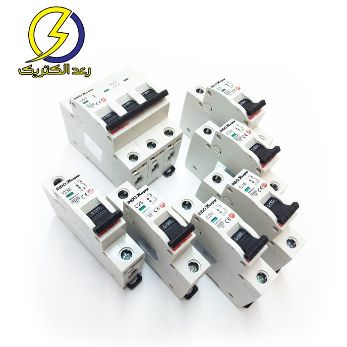 فیوز (کلید مینیاتوری) تک فاز 16 آمپر ایندوکوپ — تصویر ۶