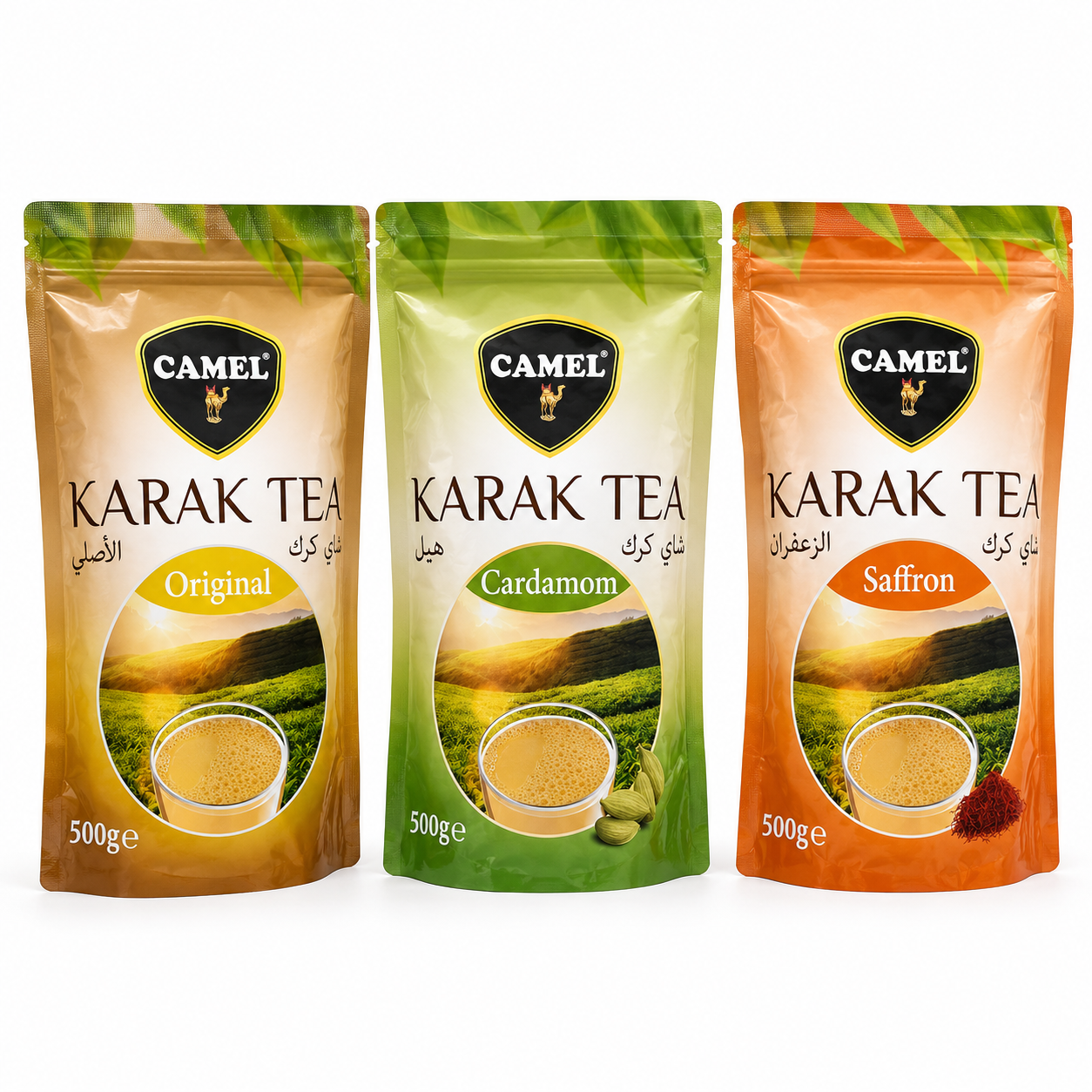 چای کرک کمل حجم 500 گرم (طعم را انتخاب کنید) — تصویر ۲
