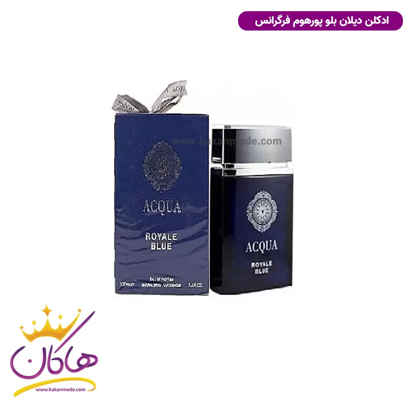 ادکلن فراگرنس اکوا رویال بلو مدل ورساچه دیلن بلو ۱۰۰ میل