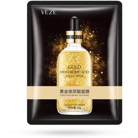 ماسک ورقه ای صورت ونزن مدل طلای Gold Venzen — تصویر ۲