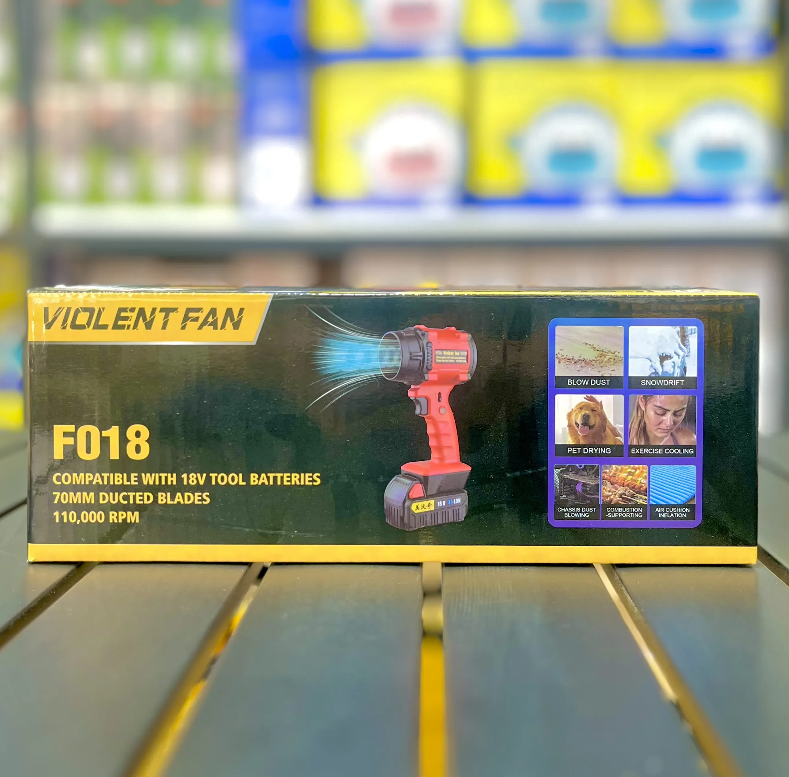 فن دمنده و بلوئر 24ولت VIDLENT مدل F018 — تصویر ۳