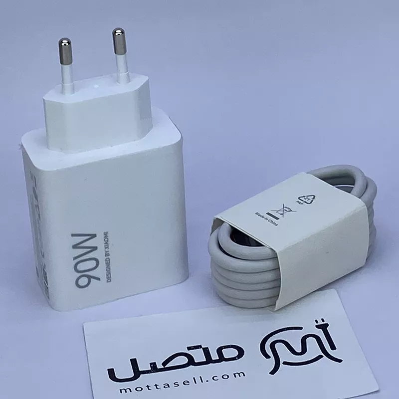 شارژر اصلی سرکارتنی 90 وات توربو شارژ MDY-15-EK شیائومی به همراه کابل 6A اصلی