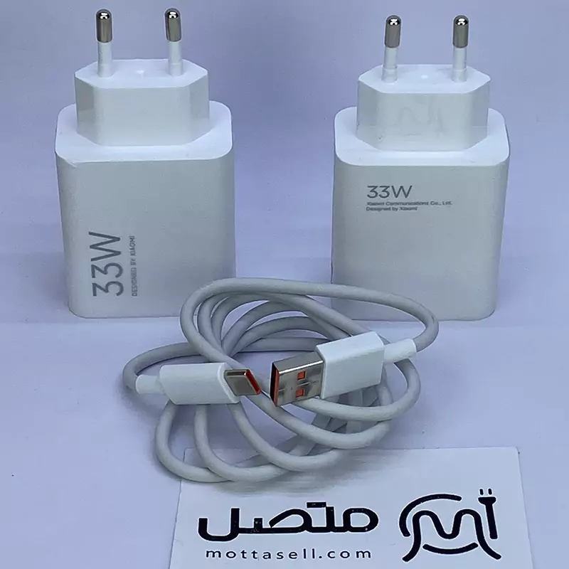 شارژر اصلی سرکارتنی 33 وات توربو شارژ MDY-16-EF شیائومی به همراه کابل اصلی 3A — تصویر ۳