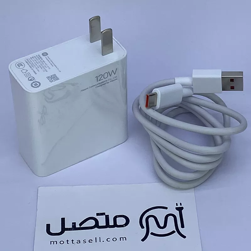 شارژر اورجینال سرکارتنی 120 وات توربو شارژ MDY-12-ED شیائومی به همراه کابل اصلی 6A