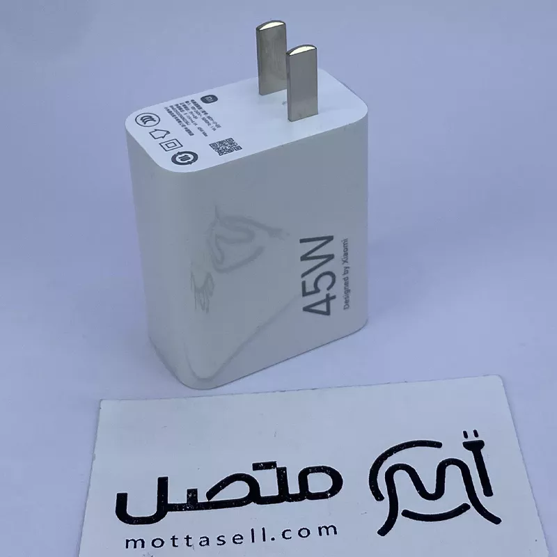کله شارژ اصلی سرکارتنی 45 وات MDY-17-EE شیائومی