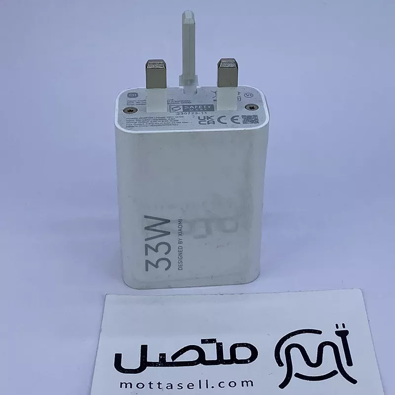 شارژر دیواری اصلی سرکارتنی 33 وات MDY-16-EG سه پین شیائومی