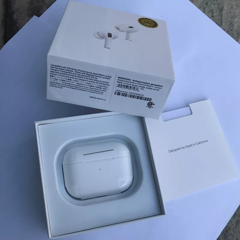 ایرپاد ANC AirPods Pro2 مدل MQD83ZP/A AirPods Pro(2nd generation) 2025 ویتنام — تصویر ۸