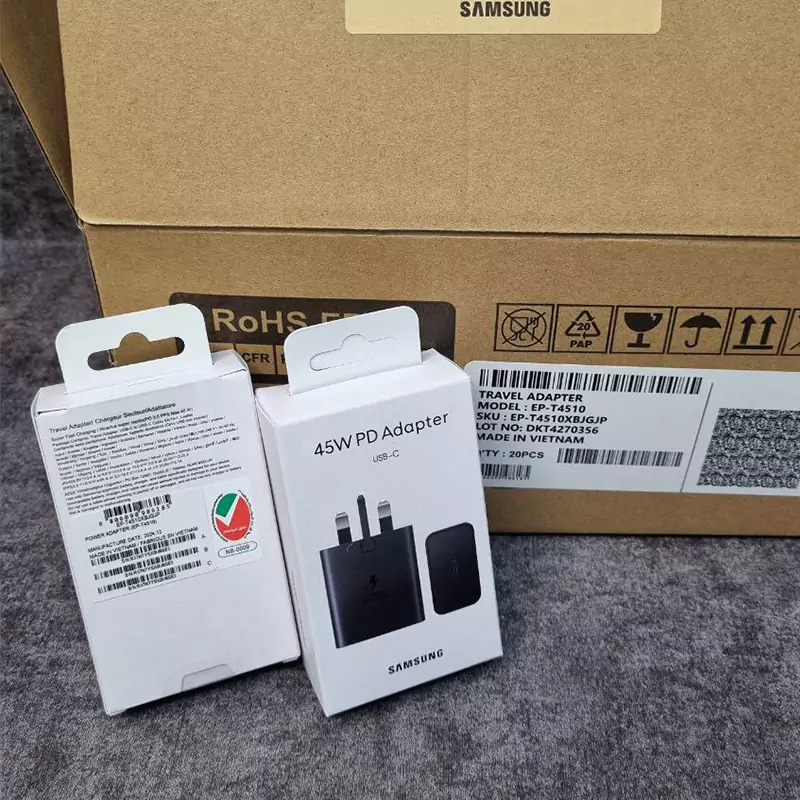 شارژر دیواری 45 وات سامسونگ EP-T4510 PD اورجینال