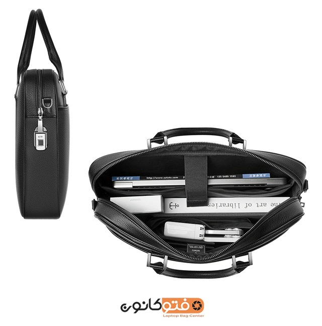 کیف دستی ویوو WIWU Master Fingerprint Lock Brief Case — تصویر ۴