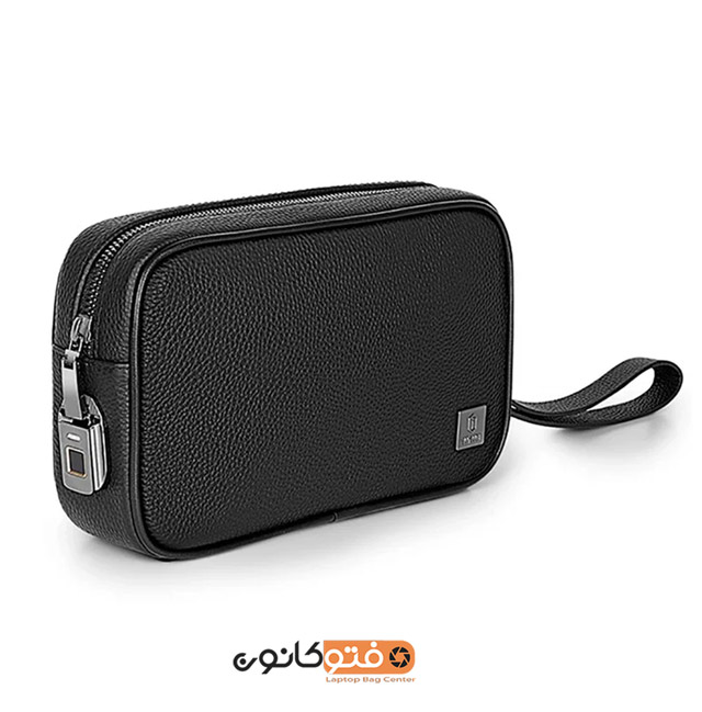 کیف لوازم جانبی ویوو WIWU master genuine leather Fingerprint Lock Pouch — تصویر ۳