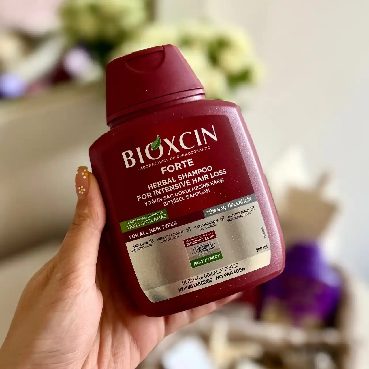 شامپو بیوکسین فورت BIOXCIN FORT حجم 300 میل