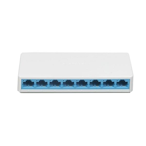 سوییچ 8 پورت مگابیتی و دسکتاپ مرکوسیس مدل Mercusys MS108 گارانتی
