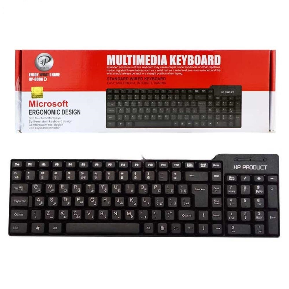 کیبورد ایکس پی-پروداکت مدل XP-8000D — تصویر ۴