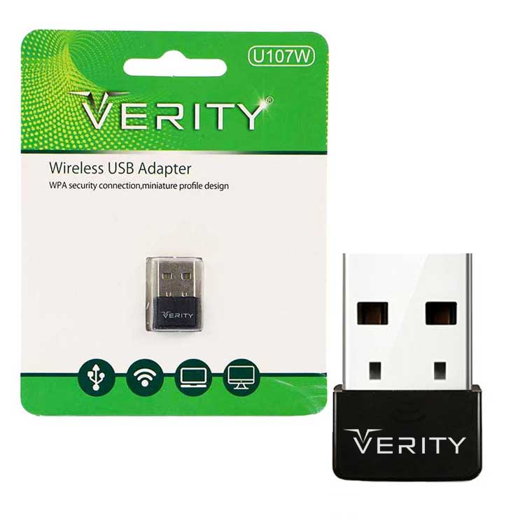 کارت شبکه USB وریتی مدل U107W — تصویر ۳