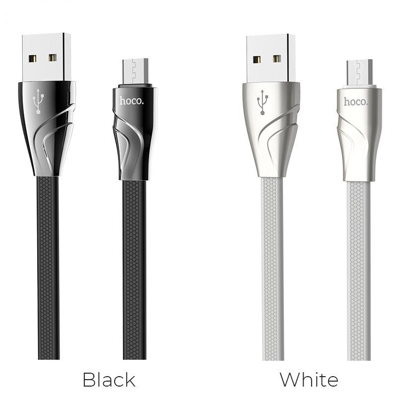 کابل تبدیل USB به microUSB هوکو مدل U57 طول 1.2 متر — تصویر ۲