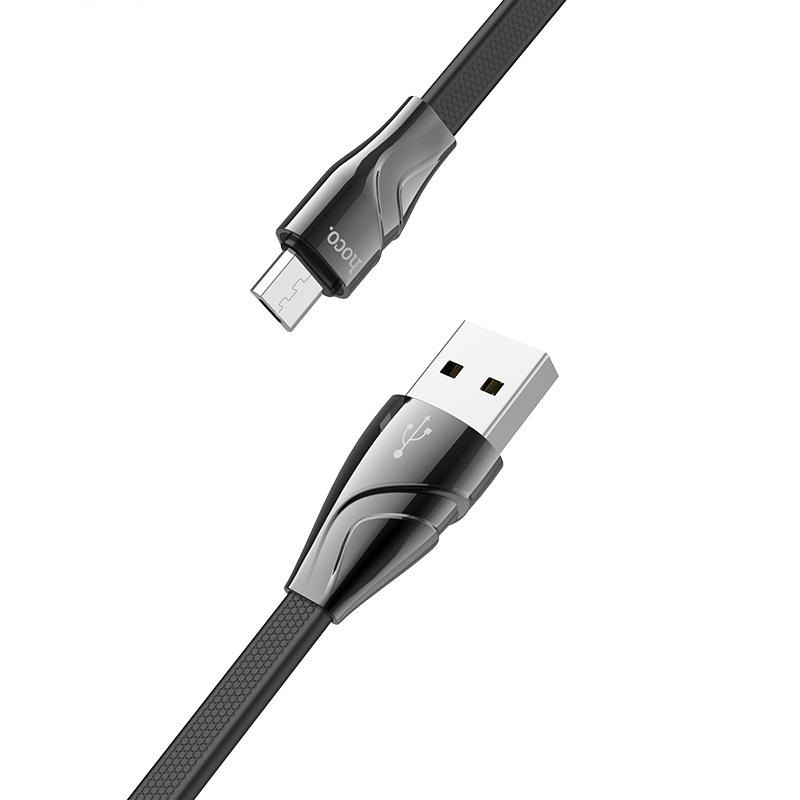 کابل تبدیل USB به microUSB هوکو مدل U57 طول 1.2 متر — تصویر ۴