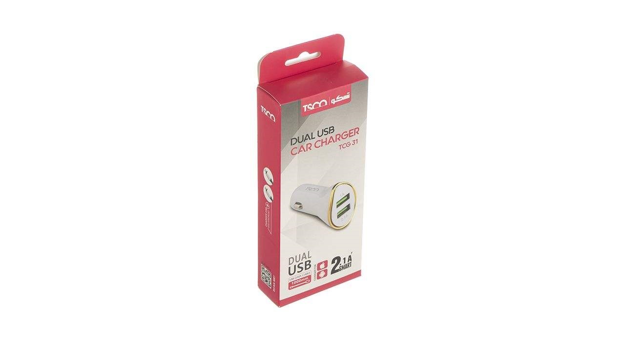 شارژر فندکی تسکو مدل TCG 31 به همراه کابل microUSB — تصویر ۲