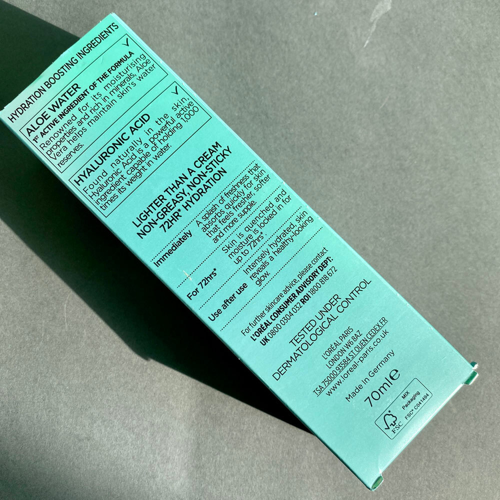 ژل آبرسان پوست خشک و حساس لوریل مدل هیدراژنوس (Hydra genius LOREAL) — تصویر ۴