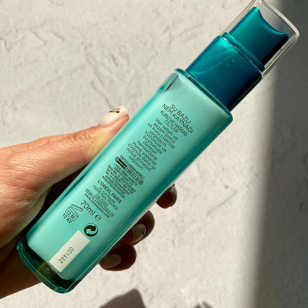 ژل آبرسان پوست خشک و حساس لوریل مدل هیدراژنوس (Hydra genius LOREAL) — تصویر ۸
