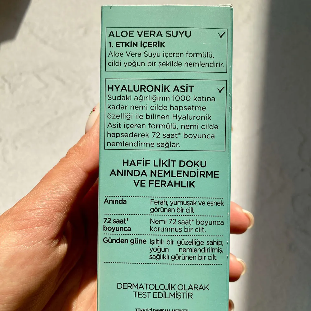 ژل آبرسان پوست خشک و حساس لوریل مدل هیدراژنوس (Hydra genius LOREAL) — تصویر ۷