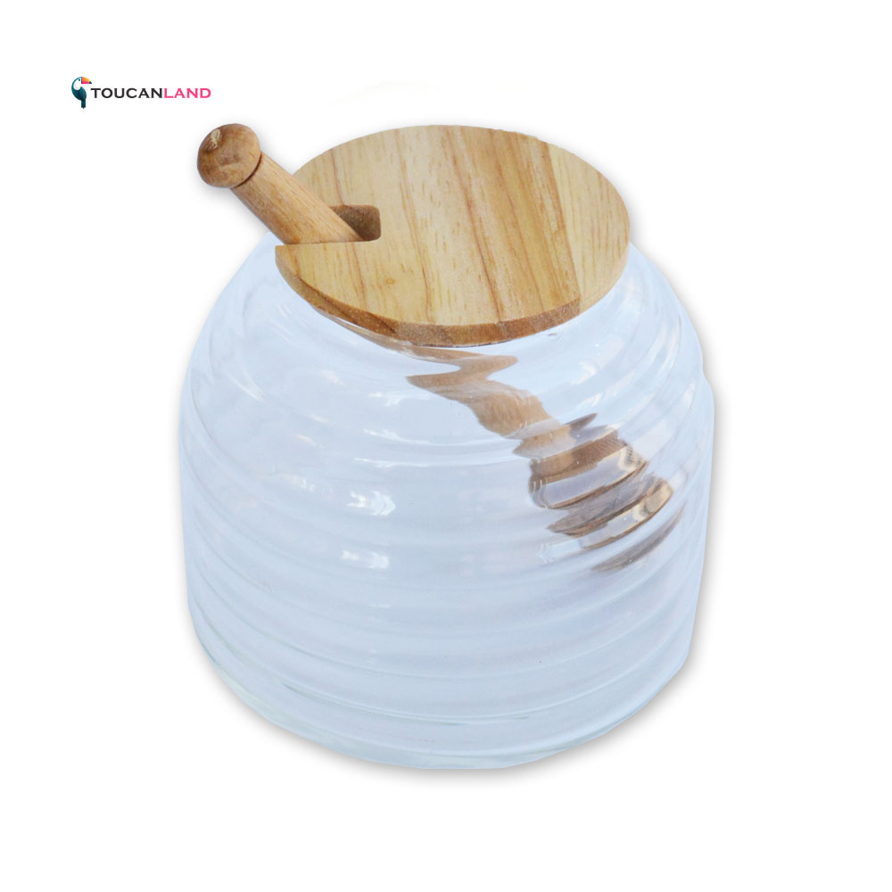 عسل خوری شیشه ای طرح پاشا — تصویر ۲