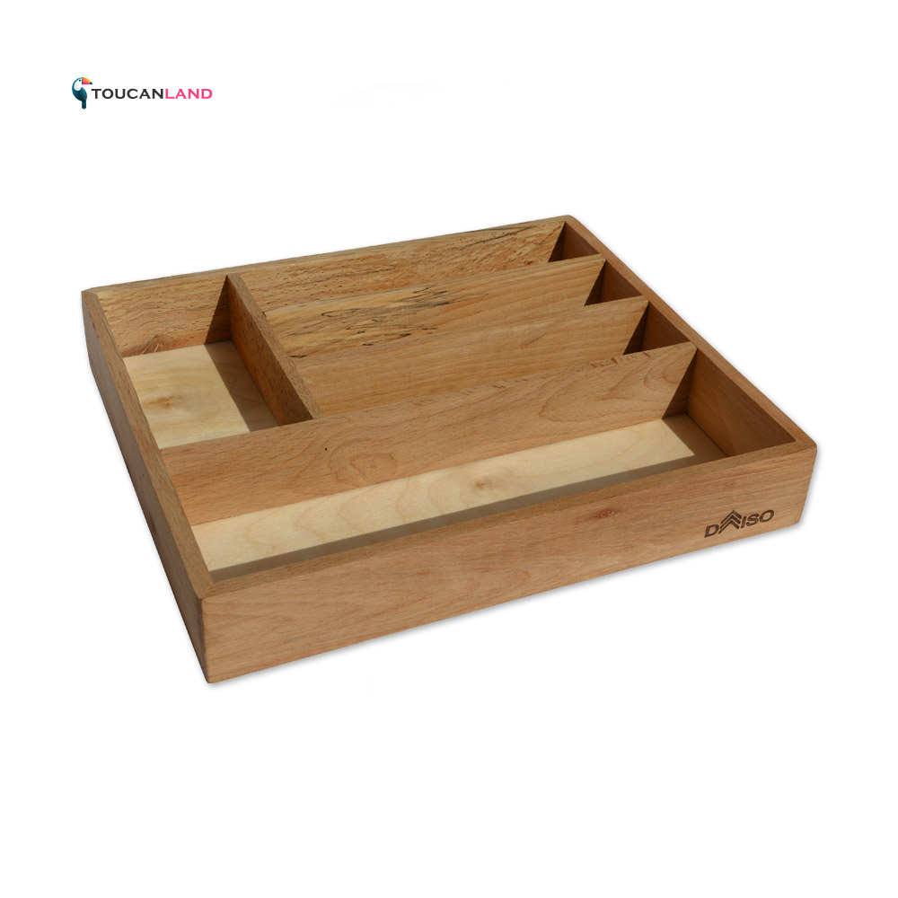 جا قاشقی داخل کابینت 5 خانه چوب راش