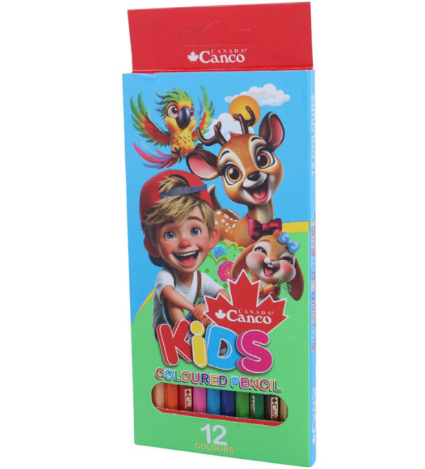مداد رنگی 12 رنگ کنکو Kids