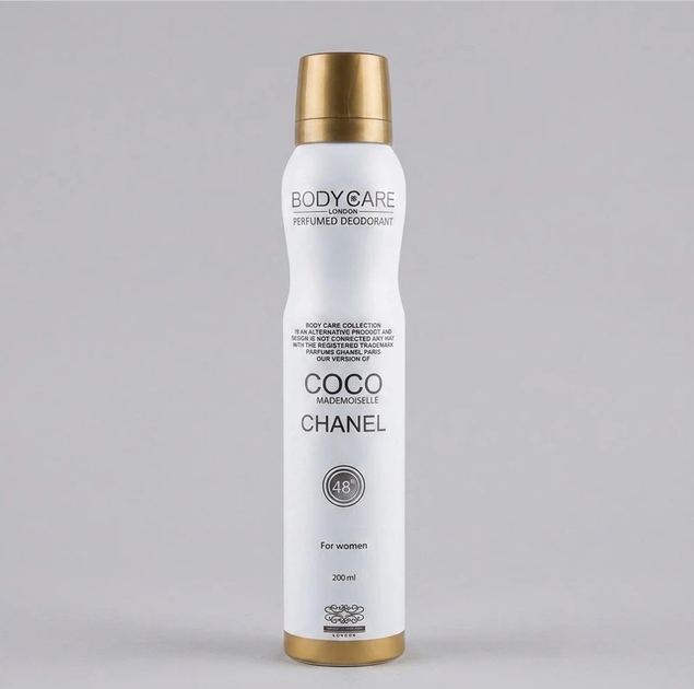 اسپری خوشبو کننده بدن زنانه بادی کر مدل Coco Chanel حجم 200 میلی لیتر