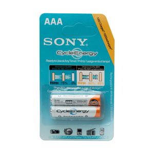 باتری نیم قلمی قابل شارژ سونی مدل NH-AAA- HR11/45 بسته ۲ عددی