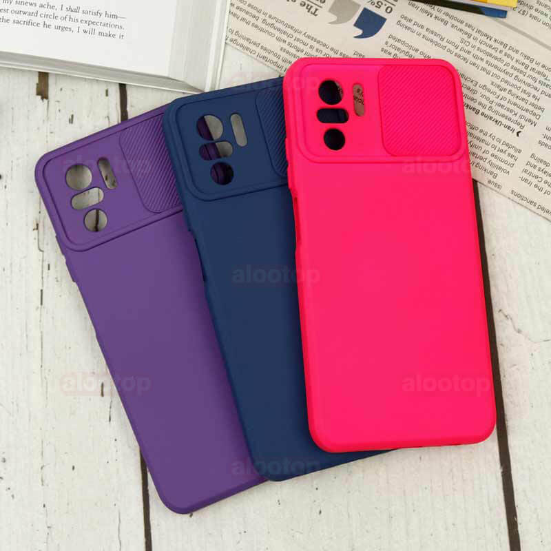 قاب سیلیکونی کشویی شیائومی Redmi Note 10 (های کپی – درجه 1)
