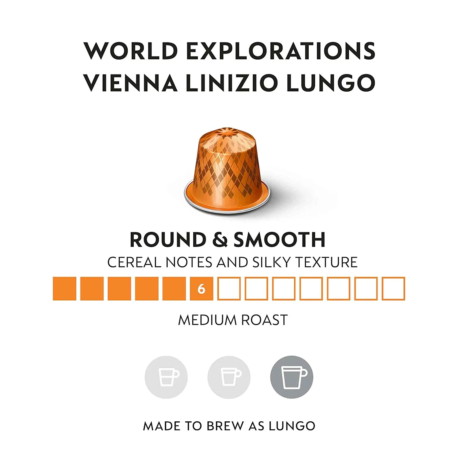 کپسول قهوه نسپرسو مدل vienna linizio lungo — تصویر ۴