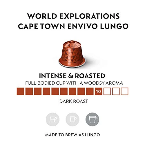 کپسول قهوه نسپرسو مدل cape town envivo lungo — تصویر ۴