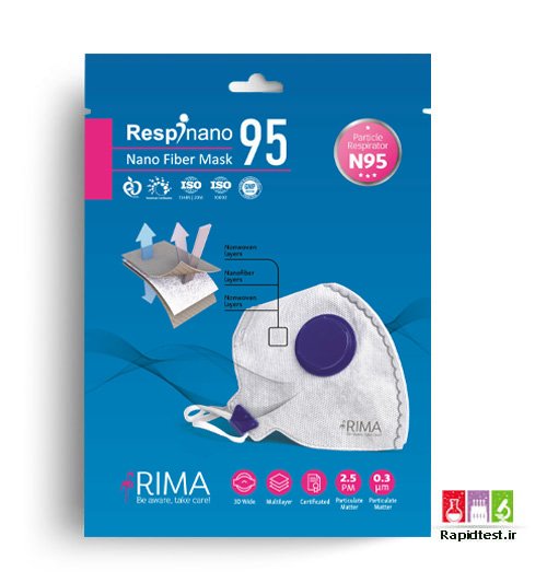 ماسک N95 فیلتردار — تصویر ۲