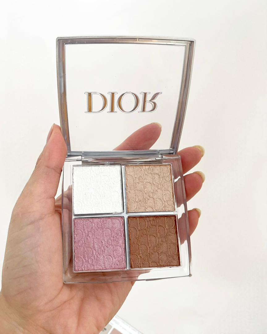پالت آرایشی چندکاره ی دیور هایلایتر و رژگونه Dior Backstage Glow Maximizer Palette