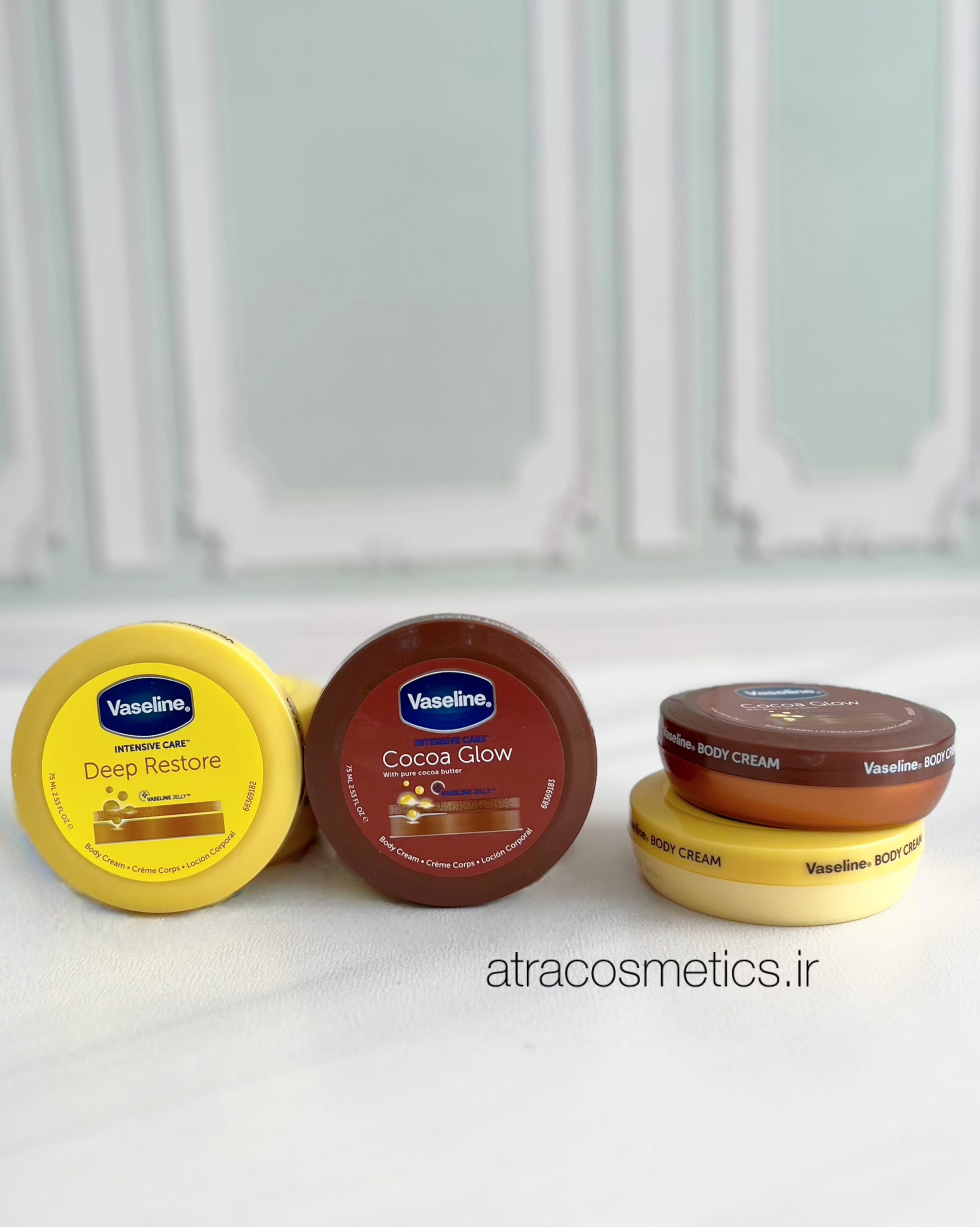 کره بدن وازلین Vaseline Intensive Care™ Deep Restore Body Cream — تصویر ۲