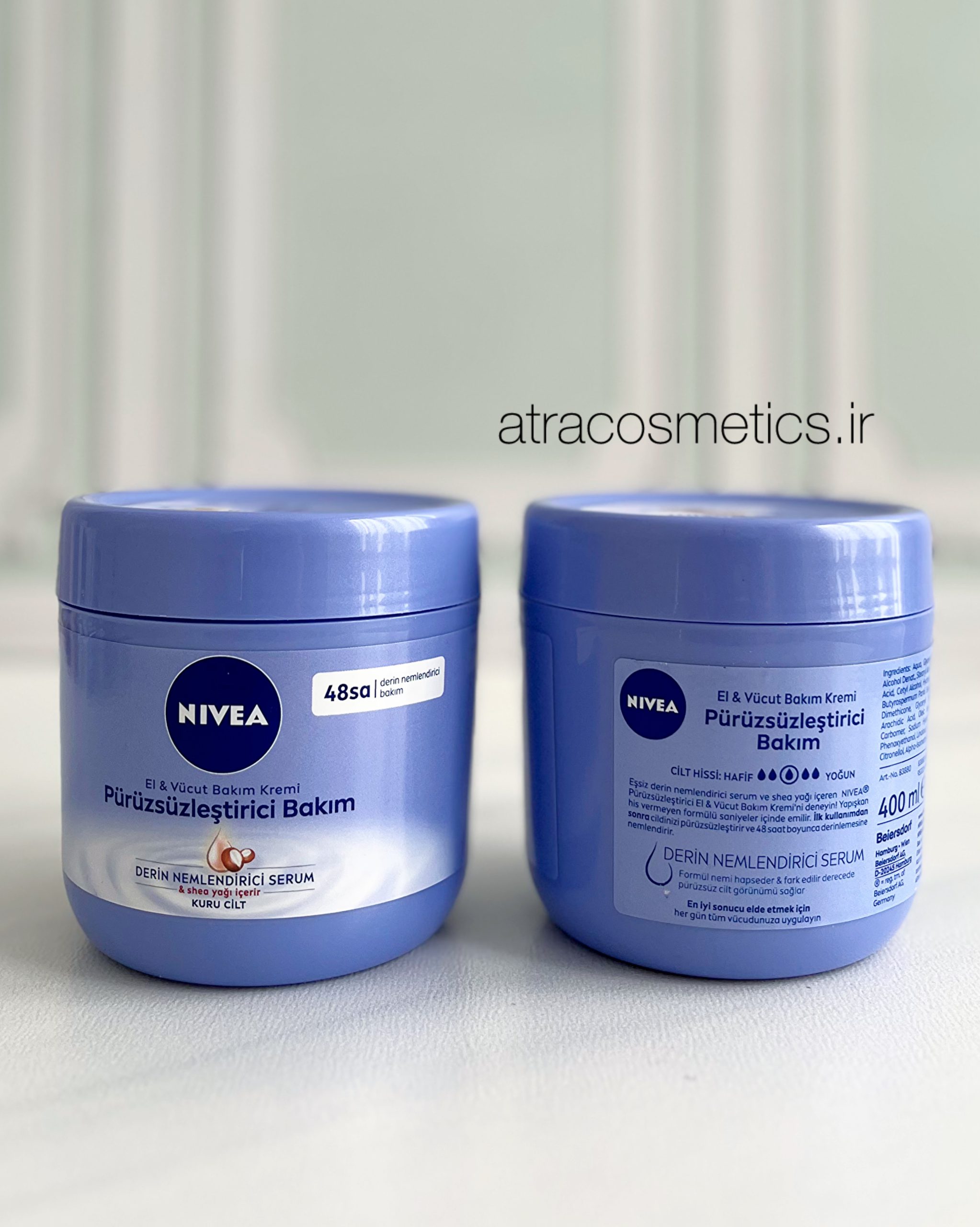 کرم مراقبت از دست و بدن نیوا NIVEA Smoothness Care Hand & Body Lotion 400ml