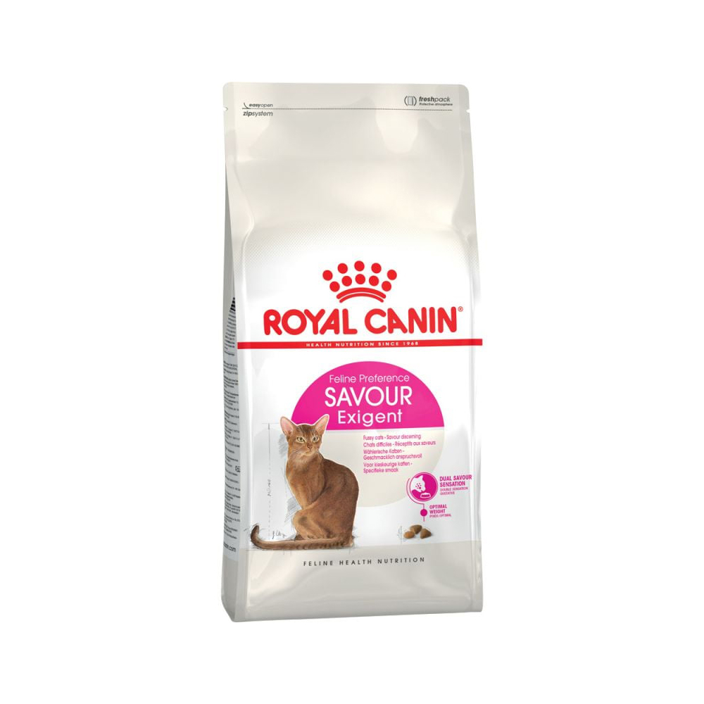 غذای خشک گربه بد غذا فوزی اگزیجنت رویال کنین 4 کیلوگرمی | Royal Canin fussy exigent 4kg
