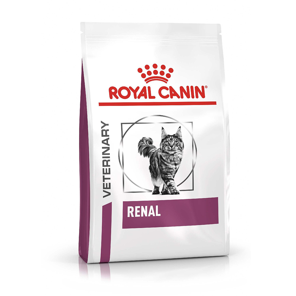 غذای خشک گربه رنال رویال کنین Renal وزن ۲ کیلوگرم | Royal Canin Renal Dry Cat Food 2kg — تصویر ۲