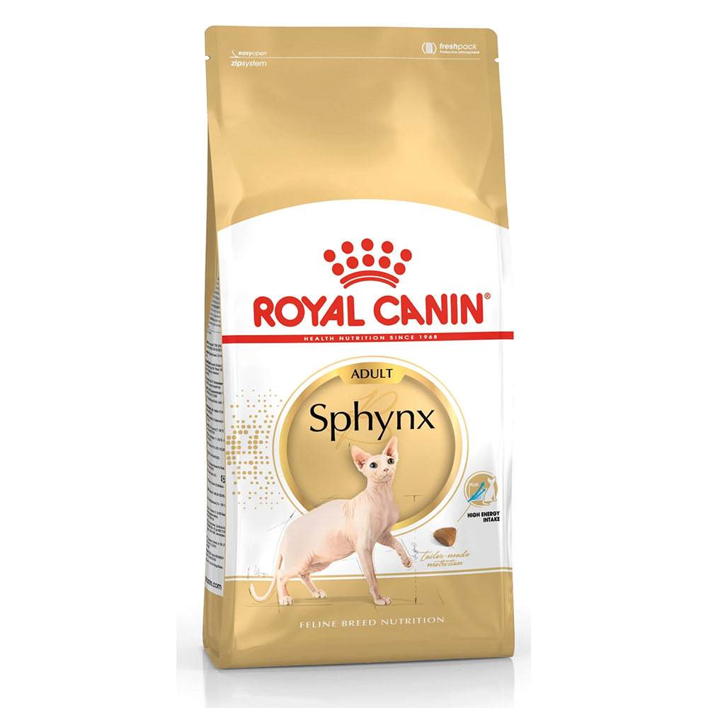 غذای خشک گربه بالغ اسفینکس رویال کنین وزن 2 کیلوگرم | Royal Canin Sphynx Adult Dry Cat Food