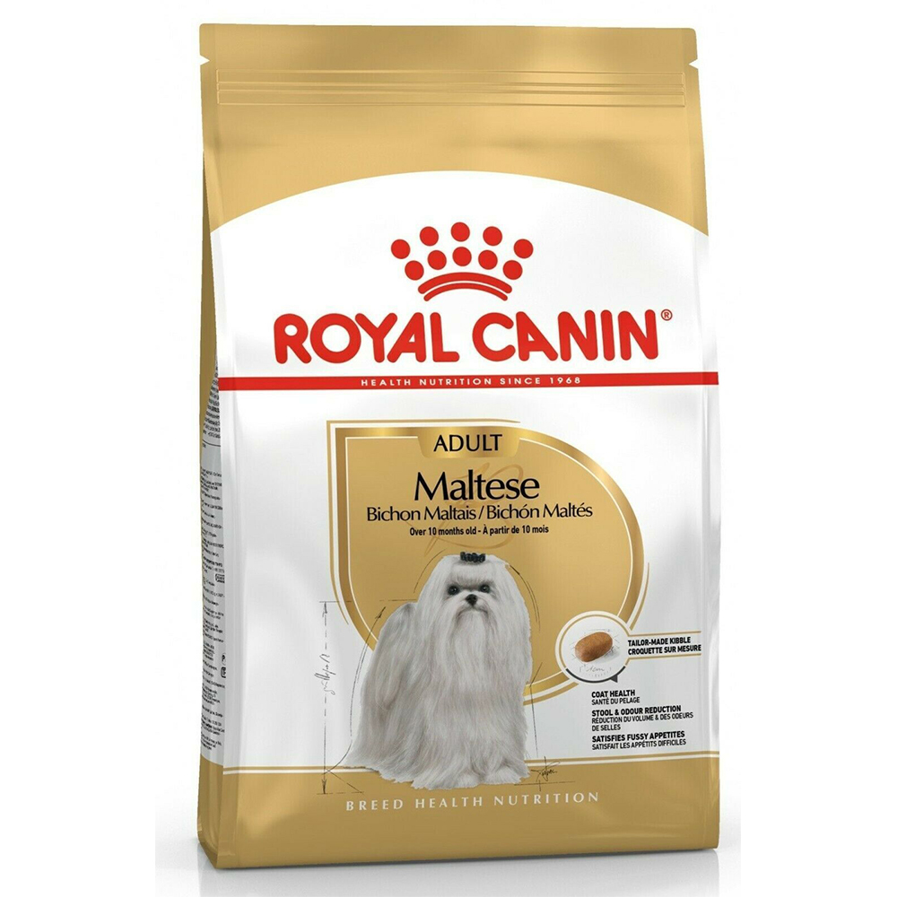 غذای خشک سگ نژاد مالتیز رویال کنین 1/5 کیلوگرم | Royal Canin Maltese Adult 1/5kg