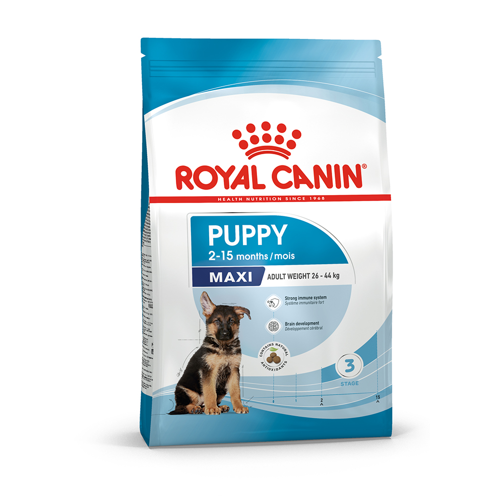 غذای خشک توله سگ ماکسی پاپی رویال کنین 15 کیلوگرم | Royal Canin Maxi Puppy Dry Dog Food 15kg